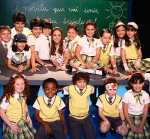 Elenco de Carrossel se despede da escola Mundial - Jornal O Globo