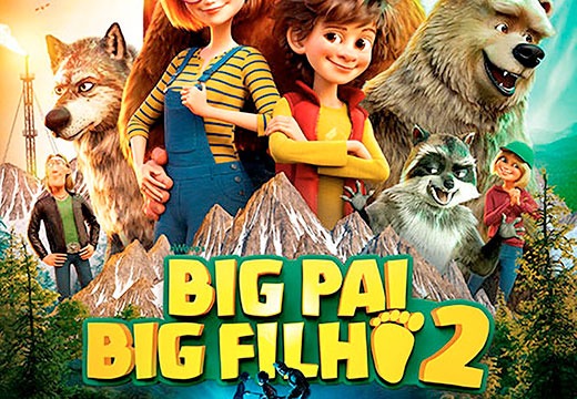 Animação 'Big Pai, Big Filho' entra em cartaz no cinema de